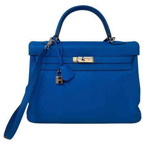 Blue Zanzibar Hermes Kelly 